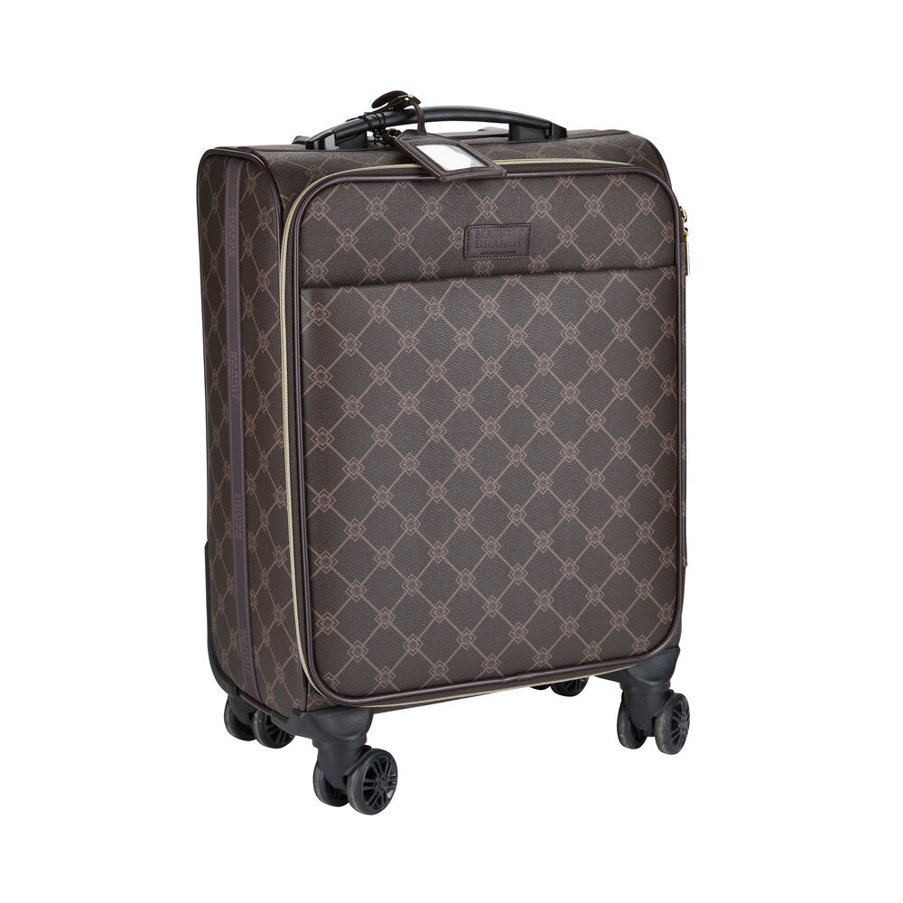 Kuffert m.hjul - brun